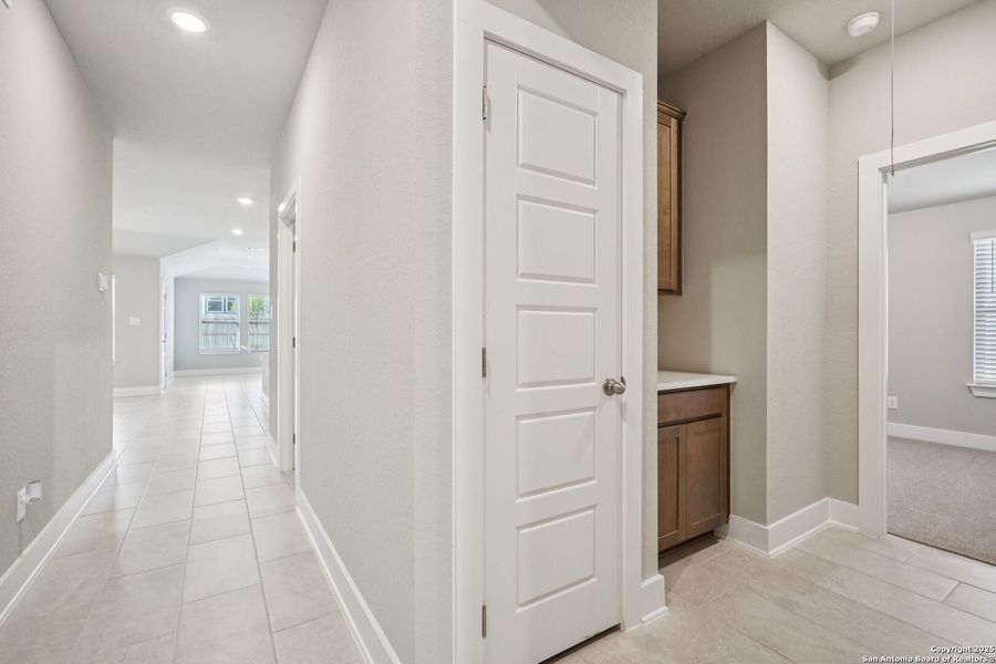 Furnished interior view inside a new home in Comanche Ridge, San Antonio (Image 14).