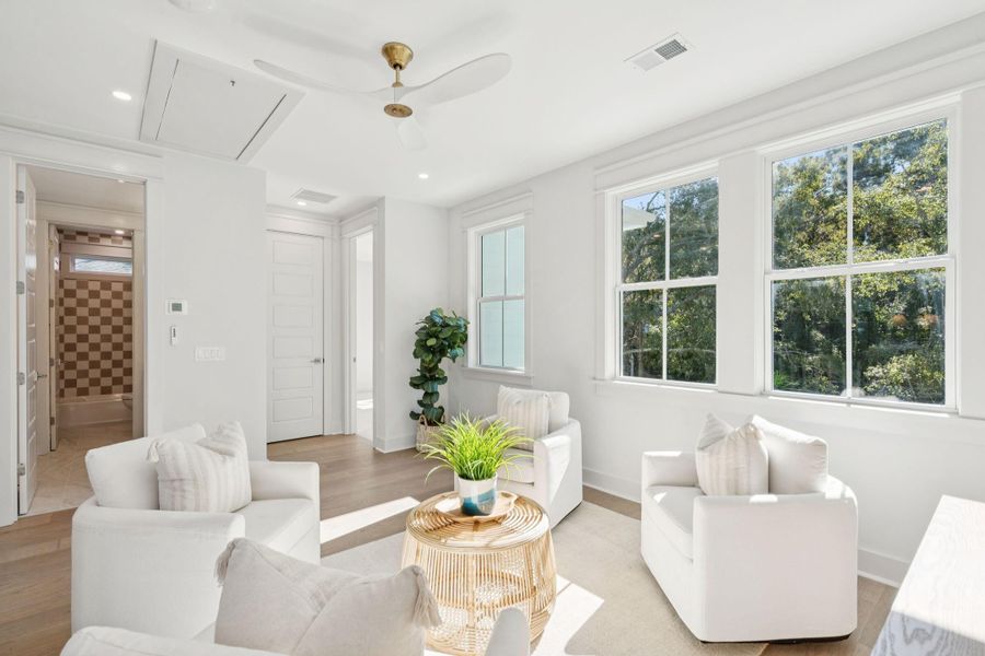 Furnished interior view inside a new home in , Johns Island (Image 13).
