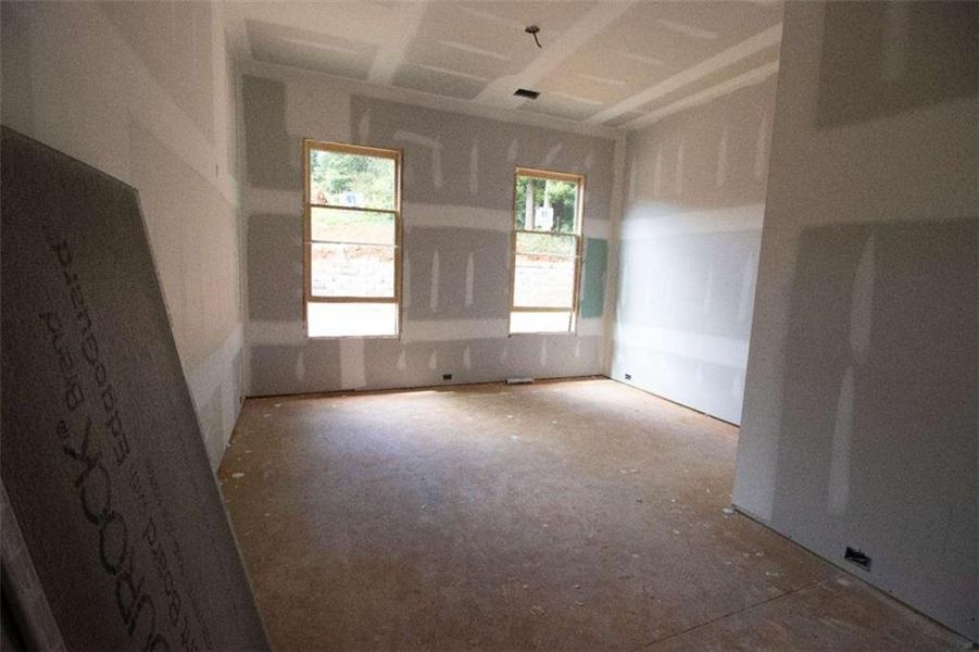 In-progress construction of a new home in , Monroe, GA (Image 64).