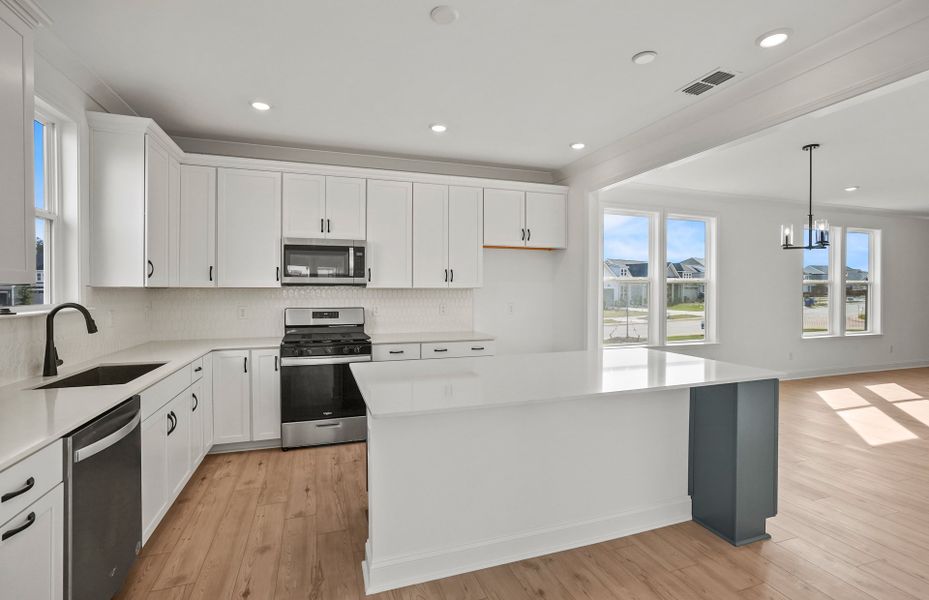 Open Kitchen with Island