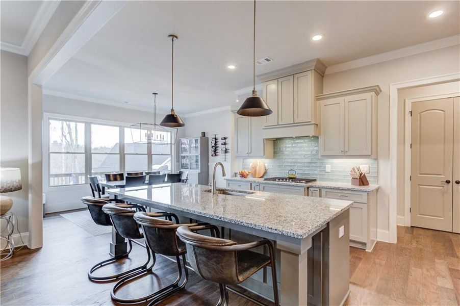 Furnished interior view inside a new home in , Gainesville (Image 15).