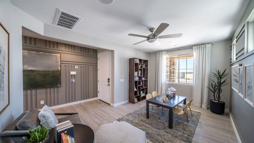 Furnished interior view inside a new home in Allen Ranches, Litchfield Park (Image 22).