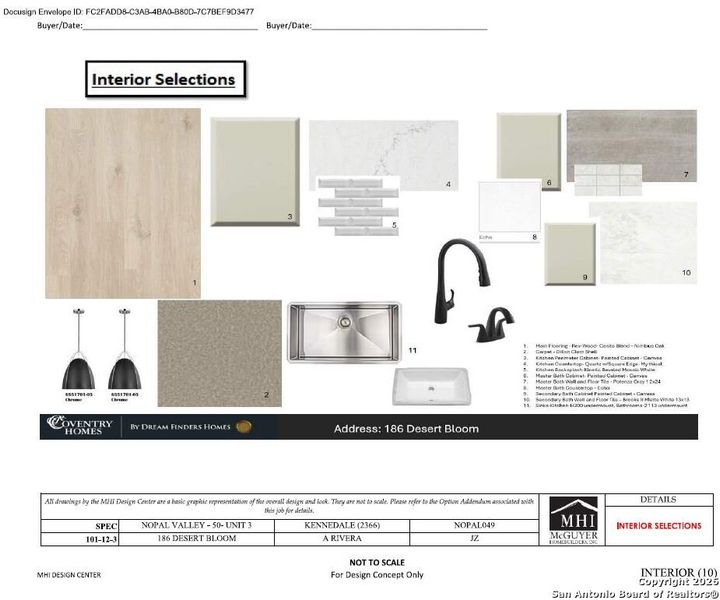 Sample of building materials used in homes in Nopal Valley, San Antonio (Image 30).
