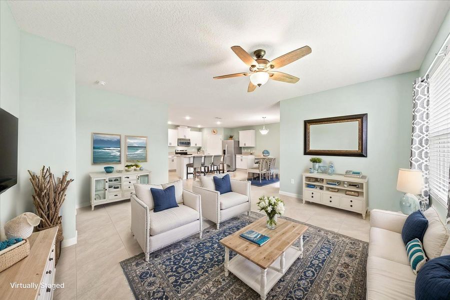 Furnished interior view inside a new home in , Grant-Valkaria (Image 11). Furnished interior view inside a new home in , Grant-Valkaria (Image 11).