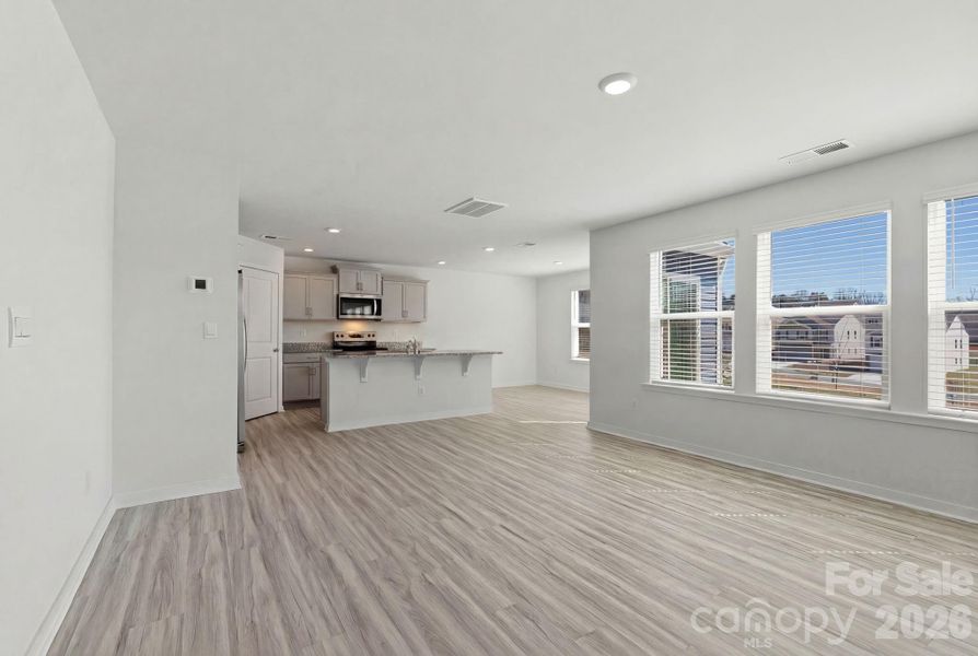 Spacious, unfurnished interior of a new home in Huffman Ridge, Hickory (Image 29).