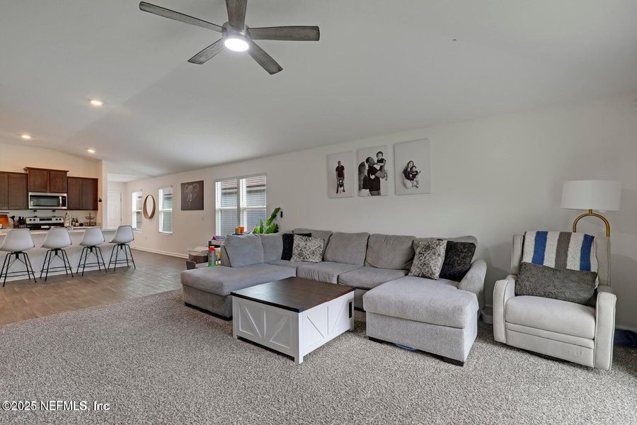 Furnished interior view inside a new home in The Arbors, Jacksonville (Image 25). Furnished interior view inside a new home in The Arbors, Jacksonville (Image 25).