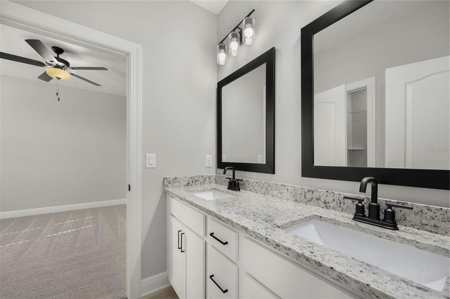 Furnished interior view inside a new home in Reunion Village, Kissimmee (Image 4). Furnished interior view inside a new home in Reunion Village, Kissimmee (Image 4).