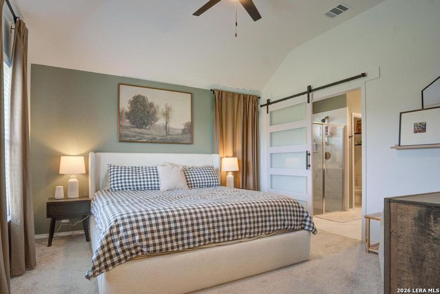 Furnished interior view inside a new home in Megan's Landing, Castroville (Image 13).