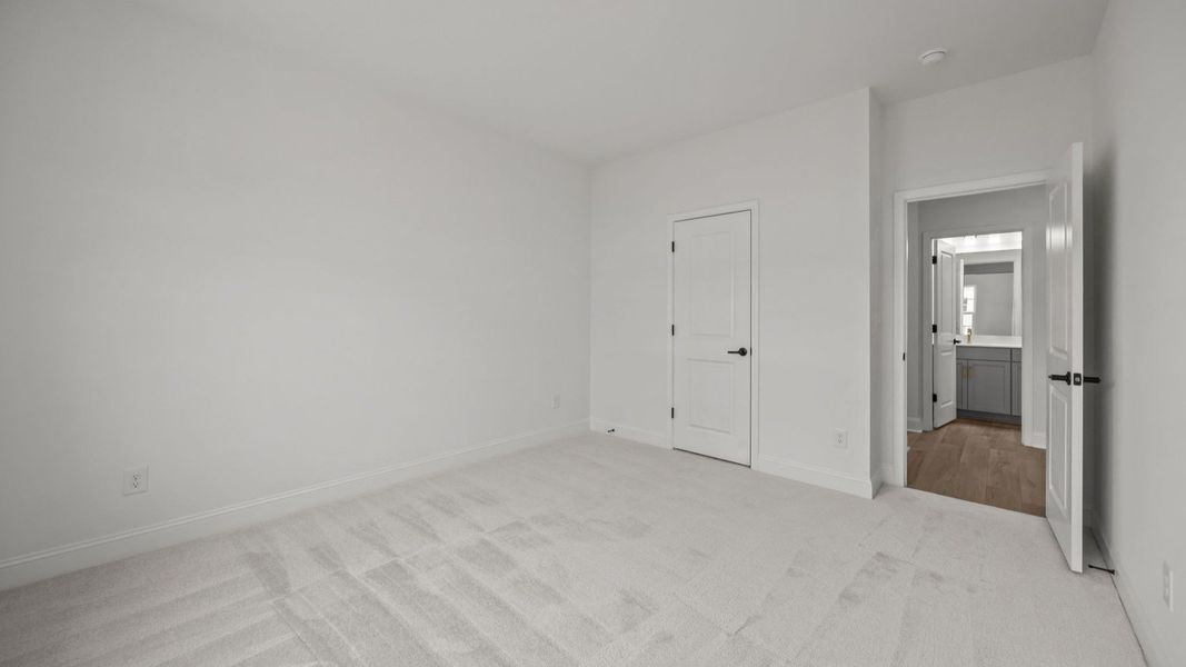 The Brentwood Plan by DRB Homes in River District, Charlotte NC.- Bedroom The Brentwood Plan by DRB Homes in River District, Charlotte NC.- Bedroom