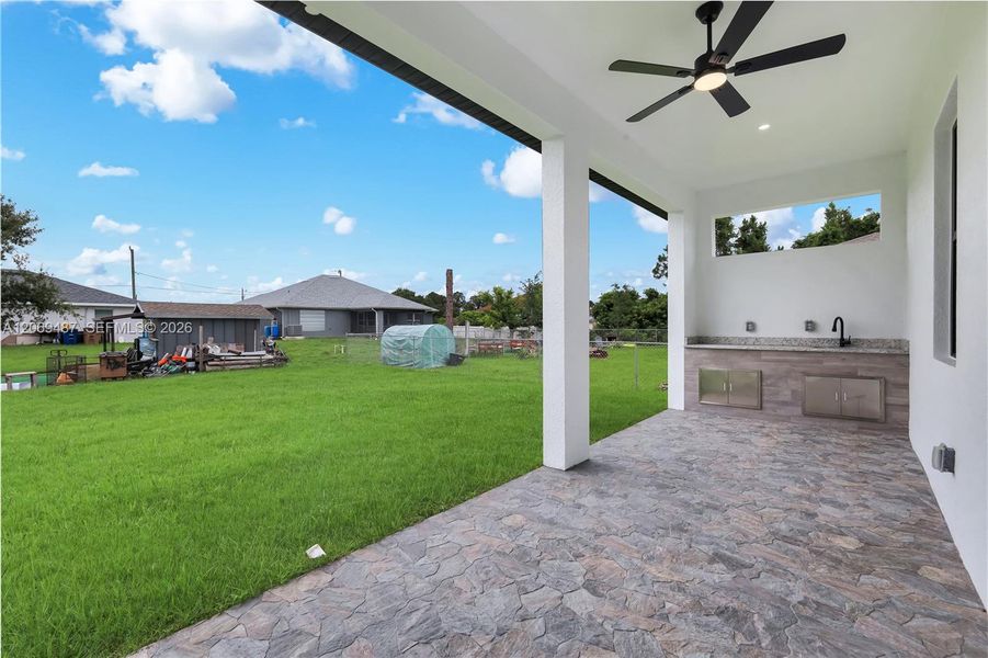 Exterior details and patio area of a home in , Lehigh Acres (Image 21).