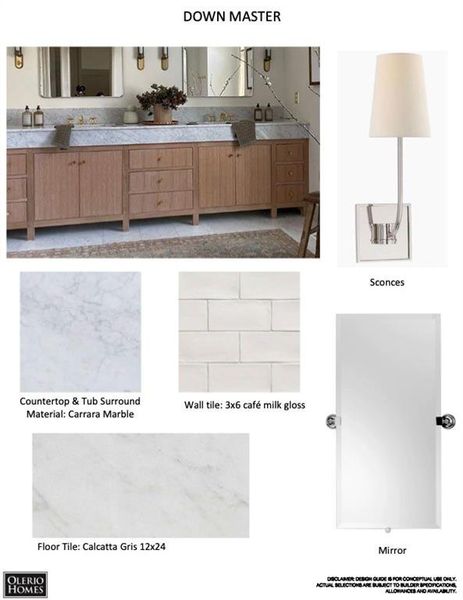 View of marketing collateral with multiple images