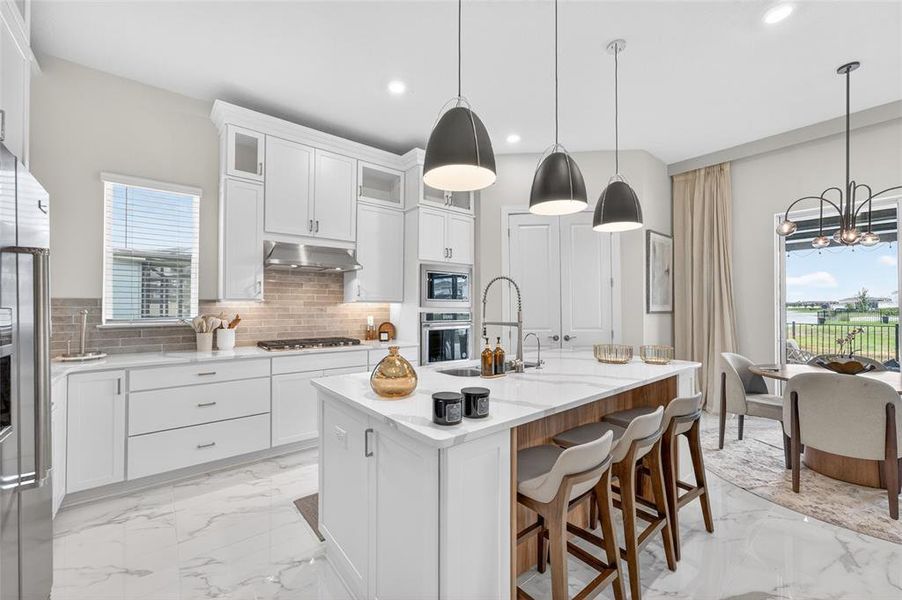 Furnished interior view inside a new home in , Orlando (Image 67).