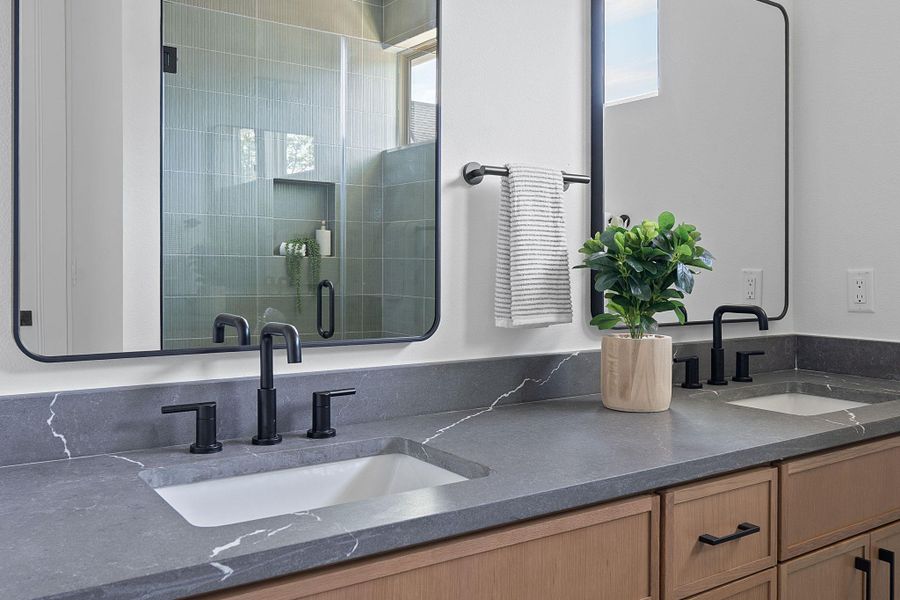 Furnished interior view inside a new home in , Austin (Image 22). Furnished interior view inside a new home in , Austin (Image 22).