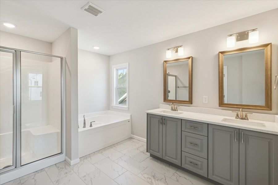 Furnished interior view inside a new home in Tillery Park, Grovetown (Image 10). Furnished interior view inside a new home in Tillery Park, Grovetown (Image 10).