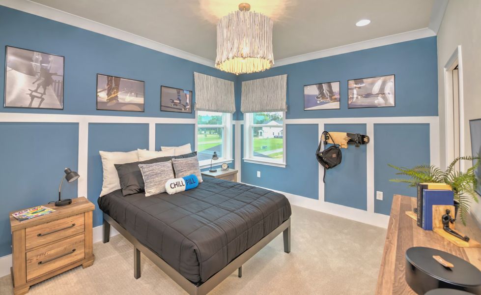 Furnished interior view inside a new home in Oakmont, Gainesville (Image 33). Furnished interior view inside a new home in Oakmont, Gainesville (Image 33).