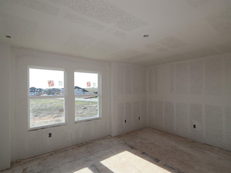 In-progress construction of a new home in Cascades at Onion Creek, Austin, TX (Image 15).