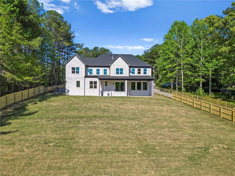Exterior details and patio area of a home in , Lawrenceville (Image 32).