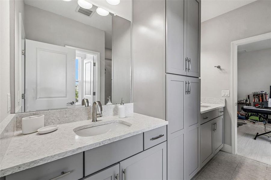 Furnished interior view inside a new home in Mirada, San Antonio (Image 32).