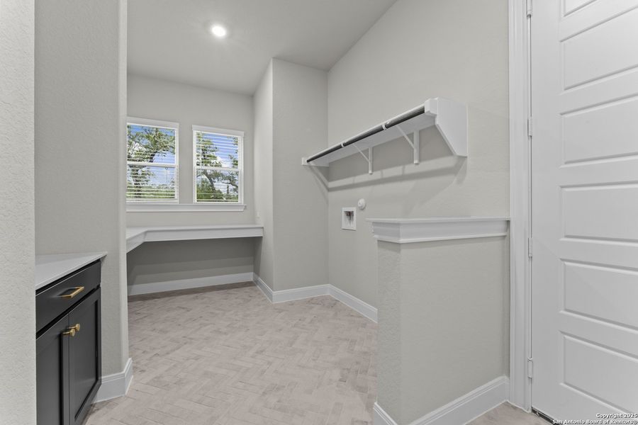 Furnished interior view inside a new home in Megans Landing – Half-Acre Homesites, Castroville (Image 5). Furnished interior view inside a new home in Megans Landing – Half-Acre Homesites, Castroville (Image 5).