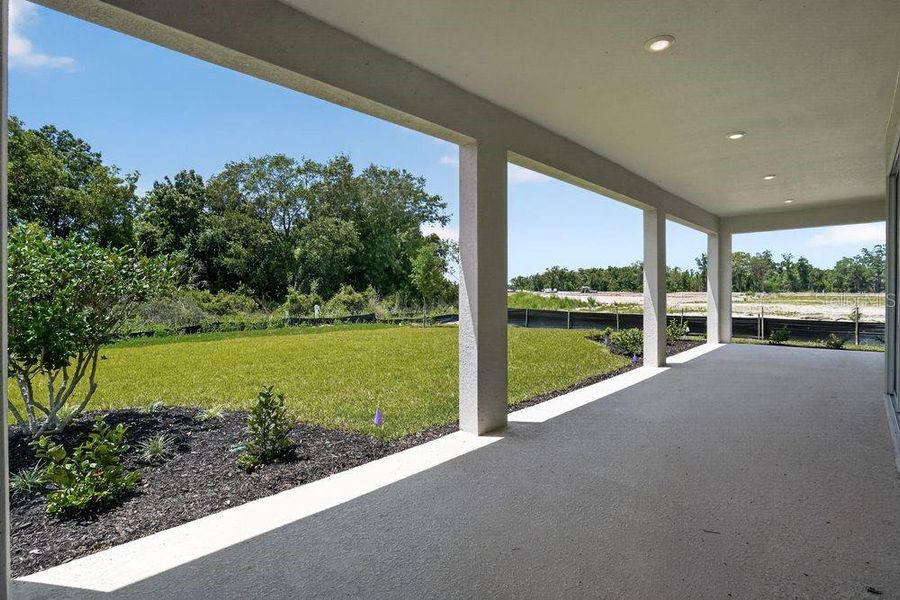 Exterior details and patio area of a home in Firethorn, Parrish (Image 22). Exterior details and patio area of a home in Firethorn, Parrish (Image 22).