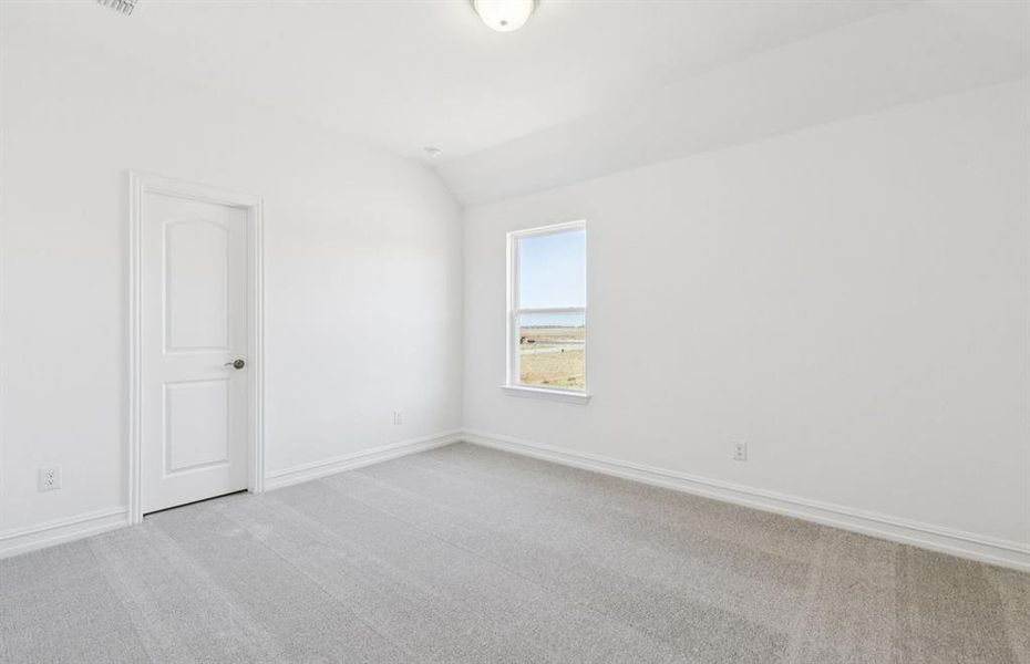 Secondary bedroom with ample closet space Secondary bedroom with ample closet space