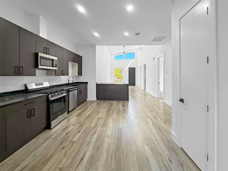 Furnished interior view inside a new home in , Houston (Image 9). Furnished interior view inside a new home in , Houston (Image 9).