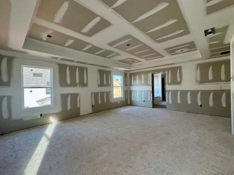 Primary Bedroom Construction Progress Primary Bedroom Construction Progress