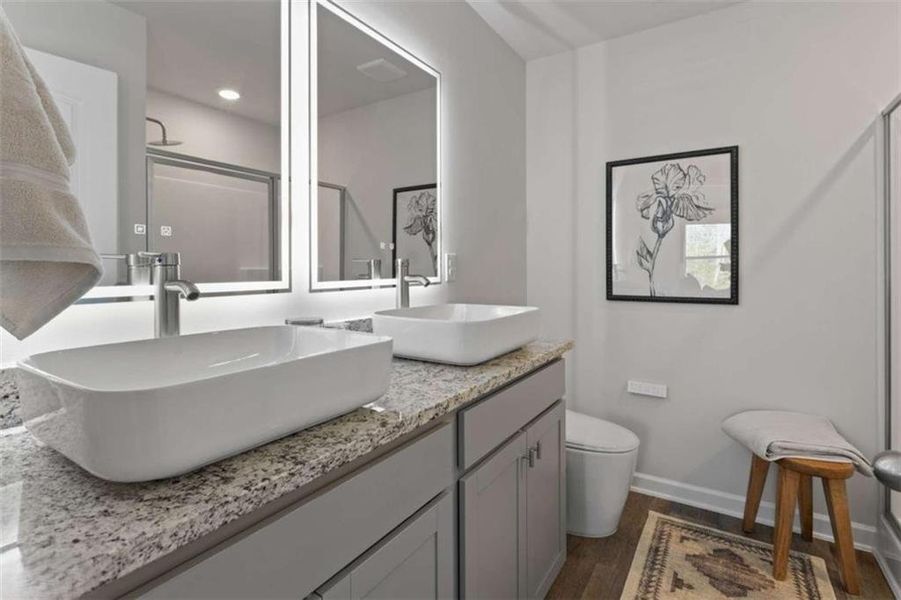 Furnished interior view inside a new home in Azalea Hills, Temple (Image 5).