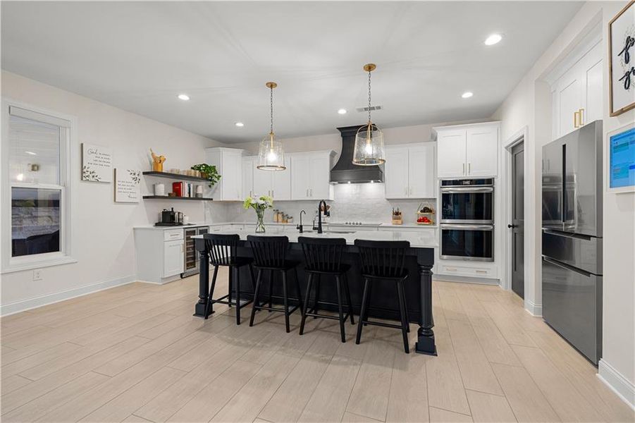 Furnished interior view inside a new home in , Winston (Image 52).