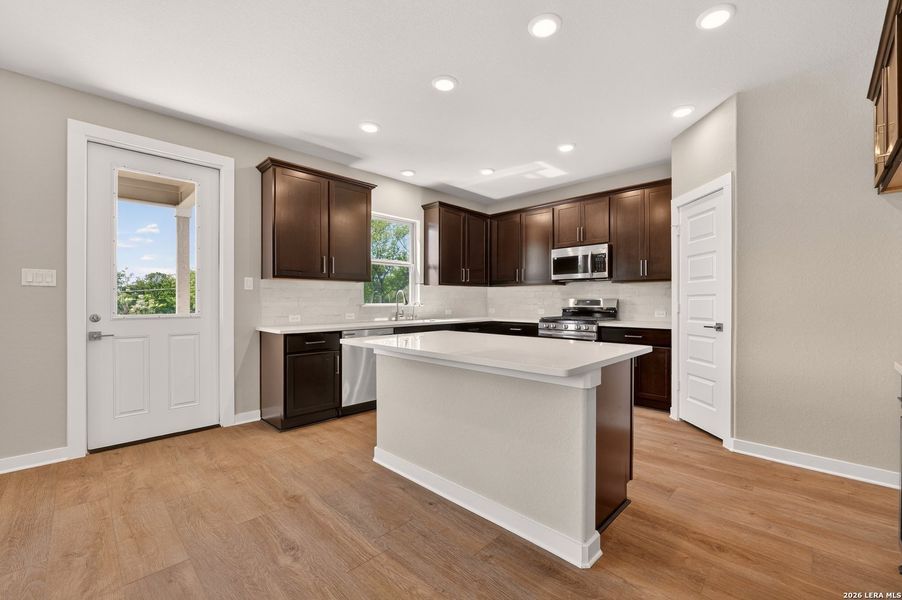 Furnished interior view inside a new home in Trilogy Grove, San Antonio (Image 5).