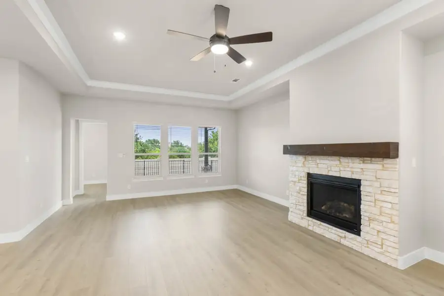 Spacious, unfurnished interior of a new home in Ladera at Tavolo Park, Fort Worth (Image 16).
