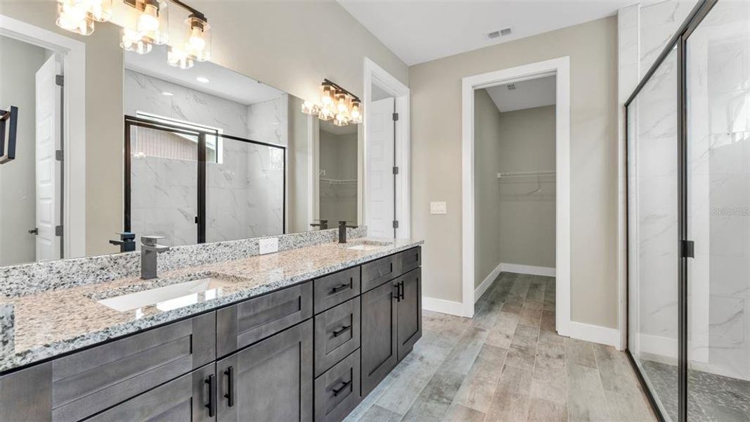 Furnished interior view inside a new home in , Winter Haven (Image 9). Furnished interior view inside a new home in , Winter Haven (Image 9).