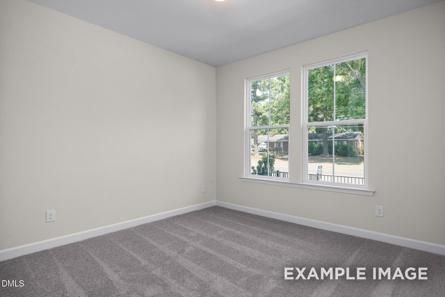 Spacious, unfurnished interior of a new home in Forestville Yard Townhomes, Knightdale (Image 14).