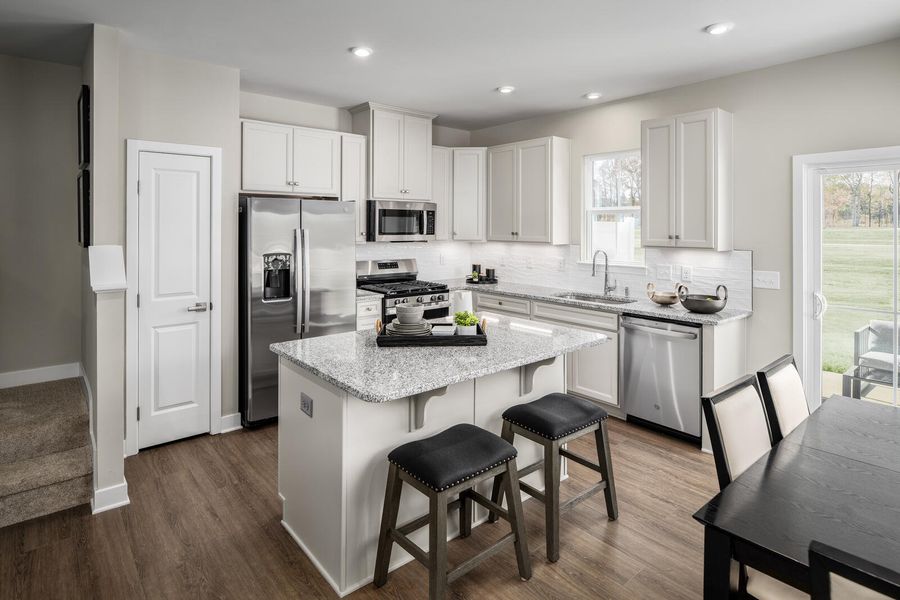 Furnished interior view inside a new home in , Summerville (Image 3).