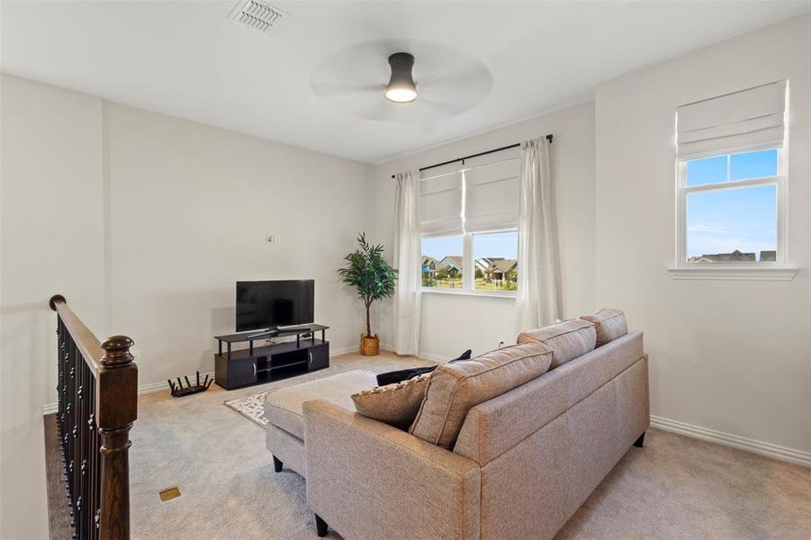 Furnished interior view inside a new home in Merritt Village, Rowlett (Image 21).