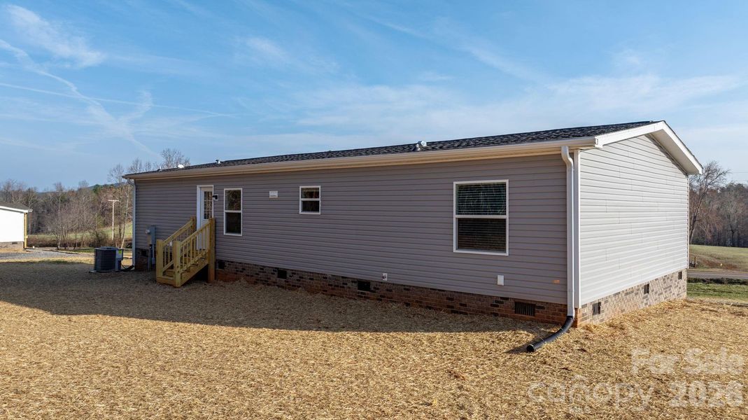 Exterior details and patio area of a home in , Connelly Springs (Image 24).