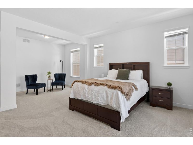 Furnished interior view inside a new home in Sunset Village, Erie (Image 31).