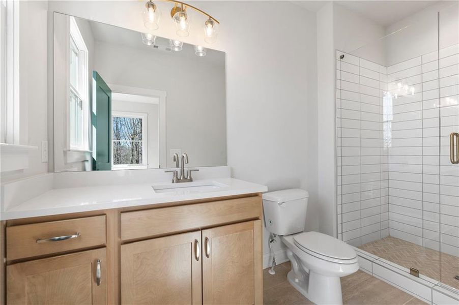 Furnished interior view inside a new home in , Cumming (Image 10).