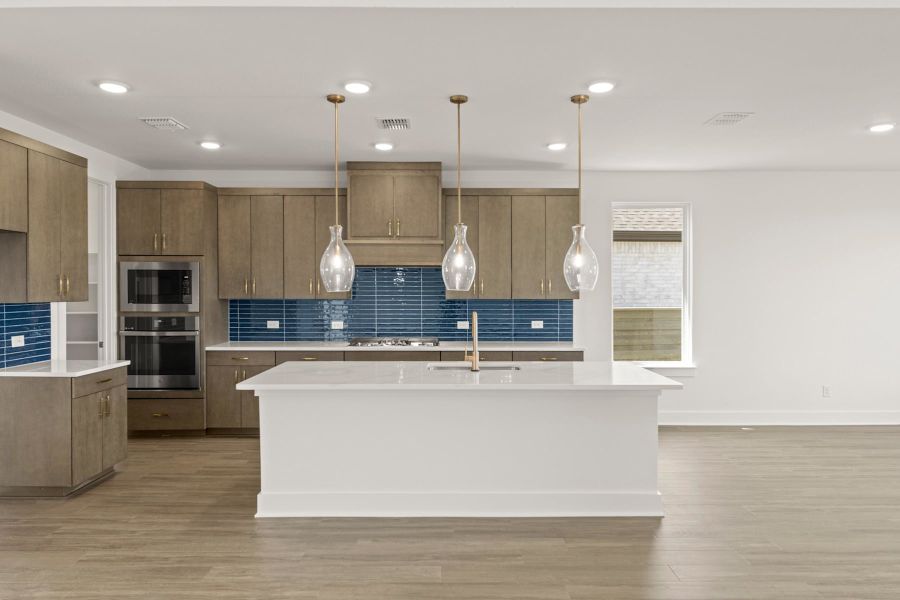 Furnished interior view inside a new home in Union Park, Little Elm (Image 10).