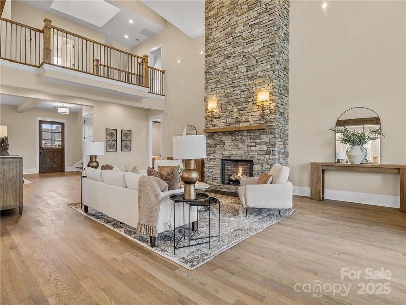 Furnished interior view inside a new home in , Tryon (Image 30).