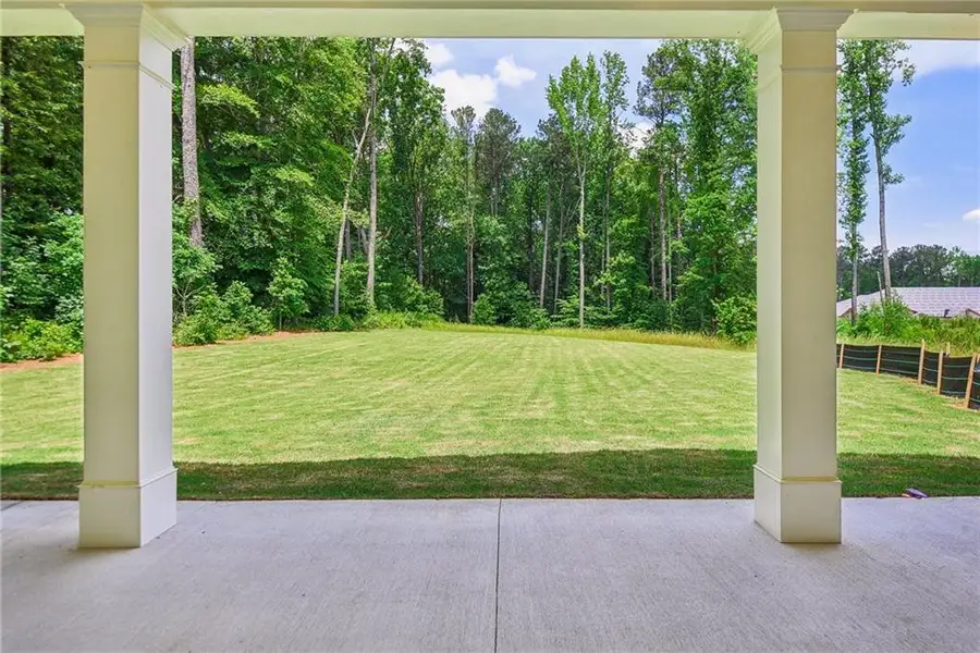 Exterior details and patio area of a home in Creekwood, Powder Springs (Image 2). Exterior details and patio area of a home in Creekwood, Powder Springs (Image 2).