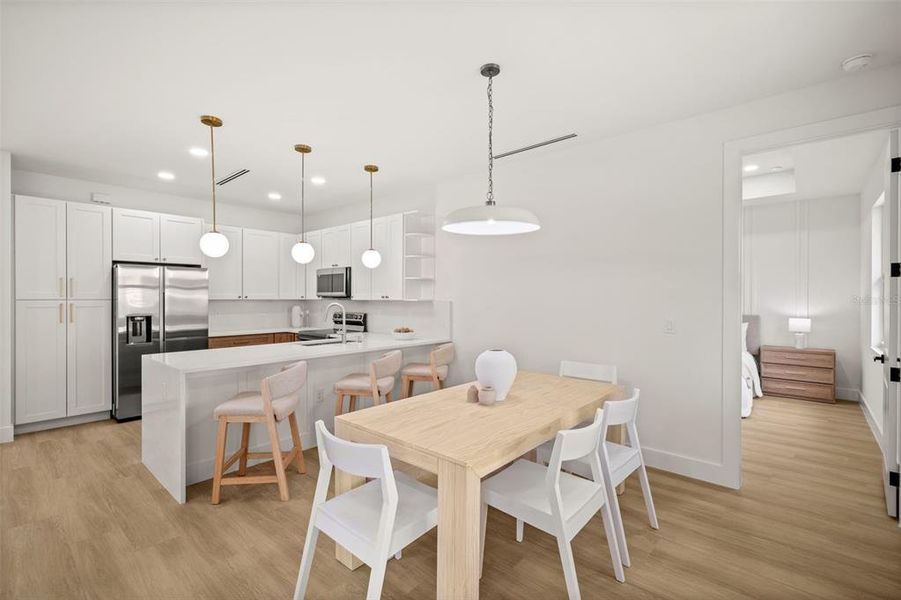 Furnished interior view inside a new home in , Lehigh Acres (Image 14).