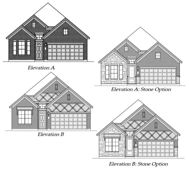 Representative rendering of the exterior for the Marshall by Chesmar Homes (Image 2).