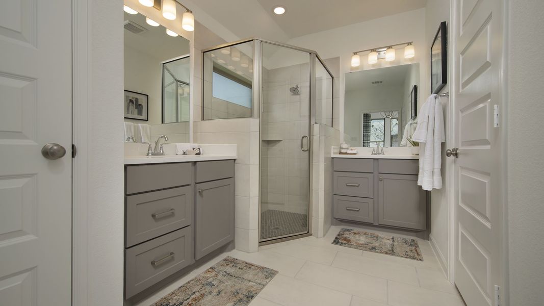 Furnished interior view inside a new home in Woodhavyn, Magnolia (Image 18).