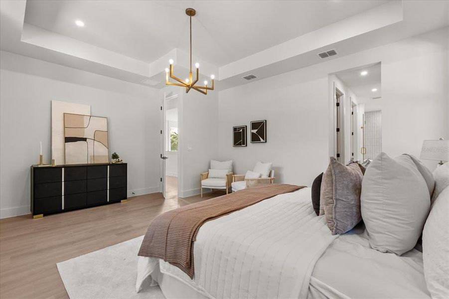 Furnished interior view inside a new home in , Orlando (Image 18). Furnished interior view inside a new home in , Orlando (Image 18).