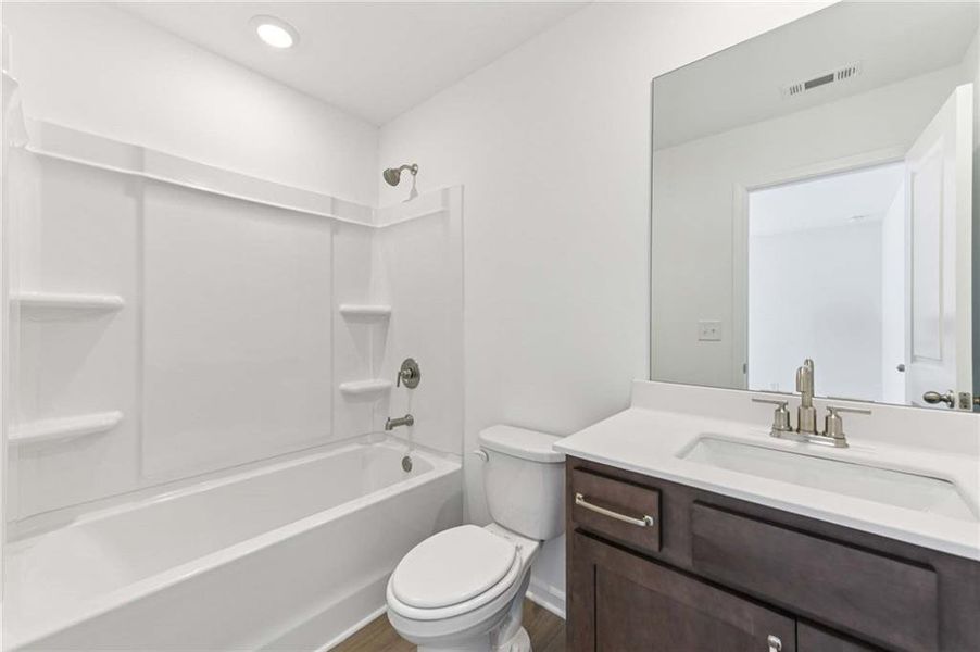 Furnished interior view inside a new home in The Estates at Casteel, Bethlehem (Image 8).