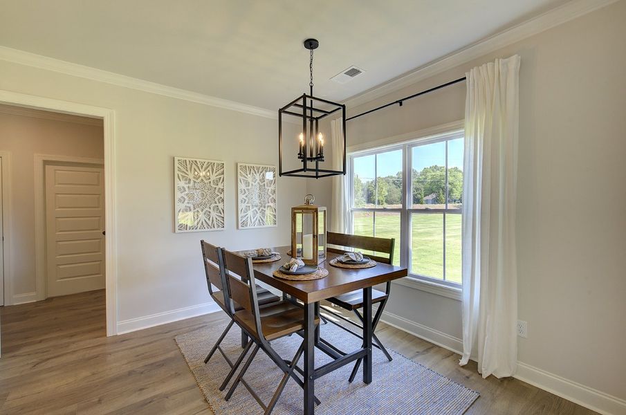 Furnished interior view inside a new home in Arbor Woods, Easley (Image 11).
