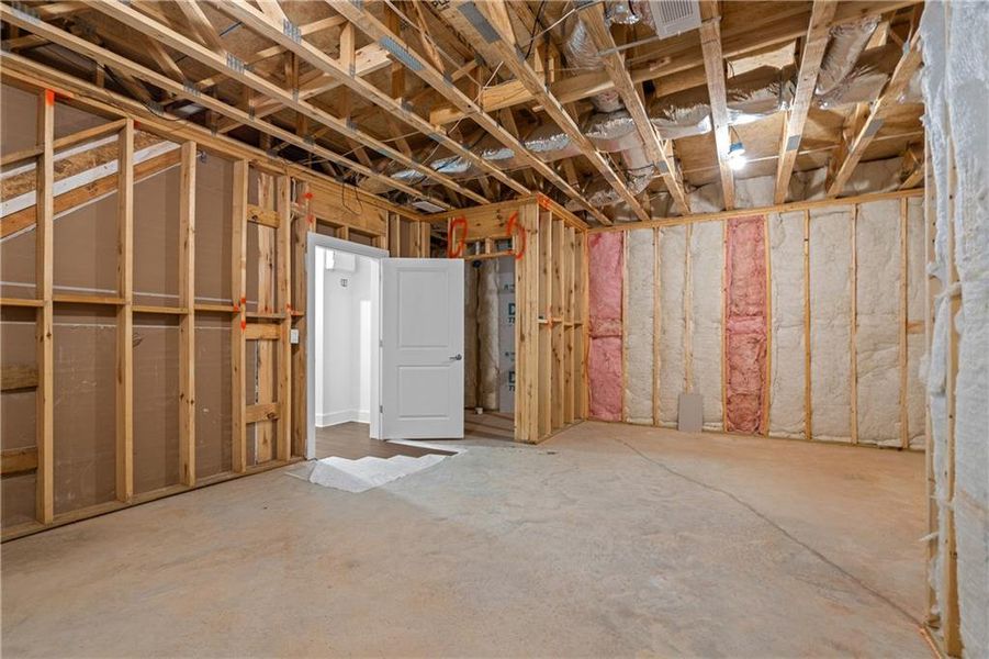 In-progress construction of a new home in , Stockbridge, GA (Image 49).