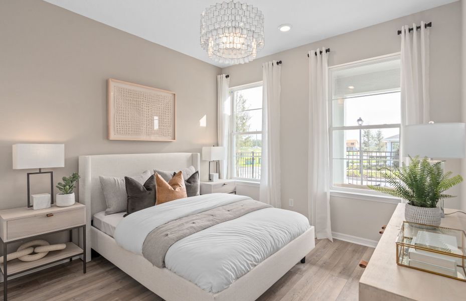 Representative furnished interior of a home built from the Imperial by Pulte Homes in Avera, Orlando (Image 10).