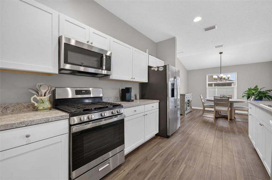 Furnished interior view inside a new home in , The Villages (Image 17).